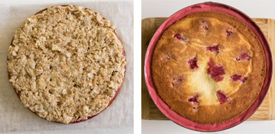 La recette de l'entremets framboise