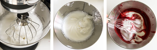 La recette de l'entremets framboise