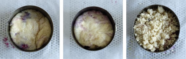 La recette des brioches streusel aux myrtilles