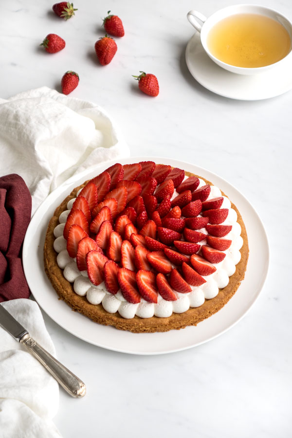 La recette de la tarte aux fraises facile et rapide