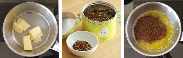 La recette des Madeleines au rooibos