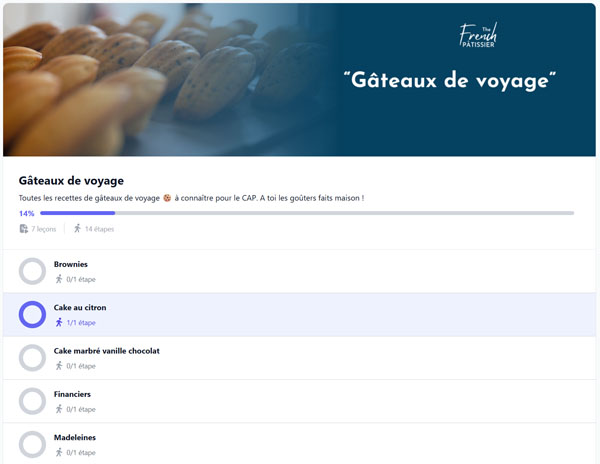 Le CAP pâtissier avec la formation the french pâtissier