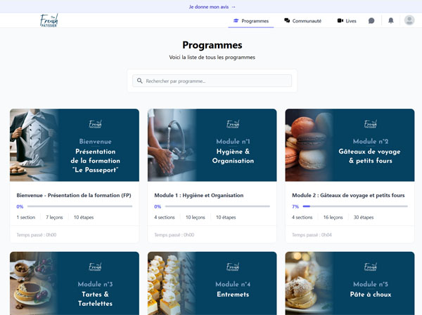 Le CAP pâtissier avec la formation the french pâtissier