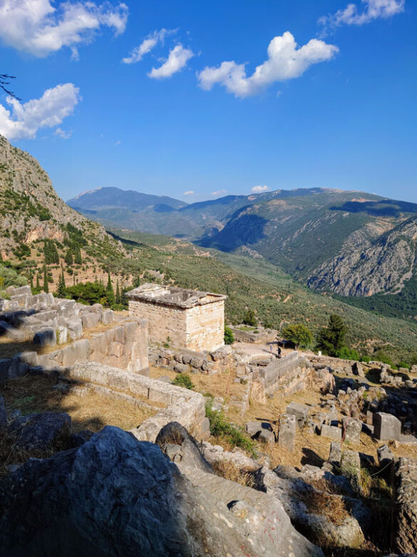 Le site de Delphes Visiter le site archéologique de Delphes