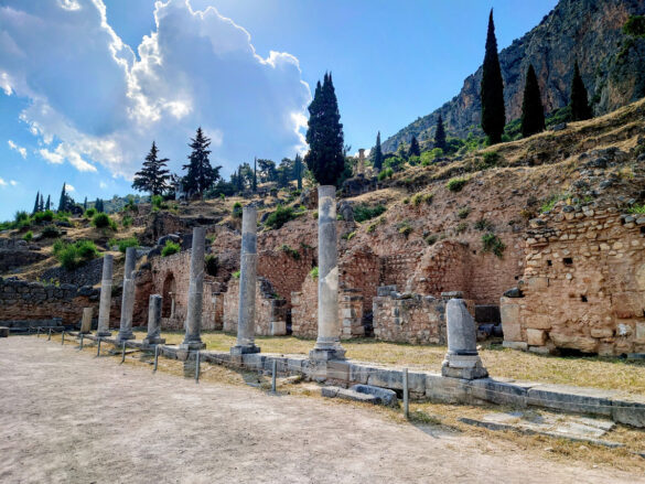 Le site de Delphes Visiter le site archéologique de Delphes