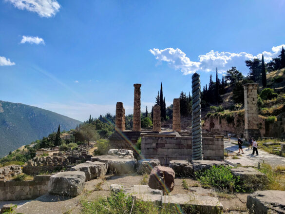 Le site de Delphes Visiter le site archéologique de Delphes