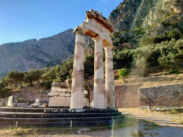 Le site de Delphes Visiter le site archéologique de Delphes