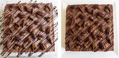 La recette de l'entremets façon brownie