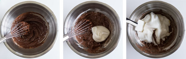 La recette de l'entremets façon brownie