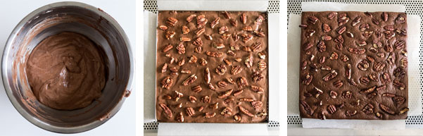 La recette de l'entremets façon brownie