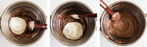 La recette de l'entremets façon brownie