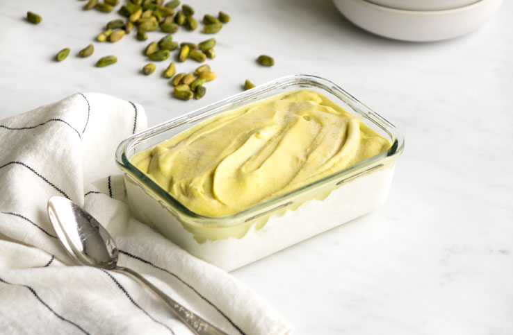 La recette de la glace pistache maison