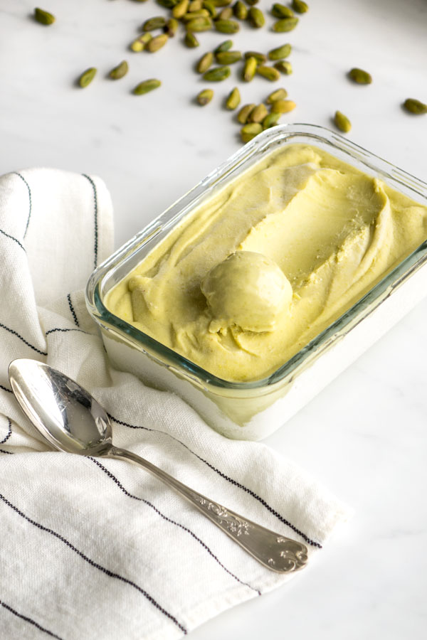 La recette de la glace pistache maison