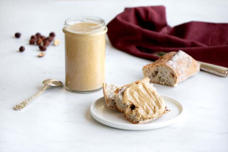 La recette de la pâte à tartiner noisettes façon kinder bueno