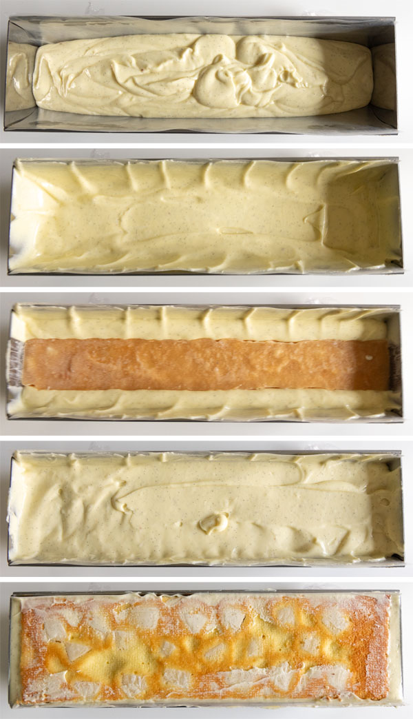 La recette de la bûche vanille poires