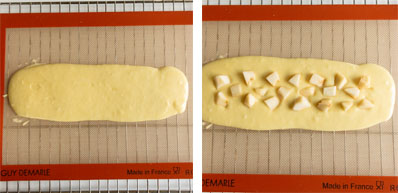 La recette de la bûche vanille poires