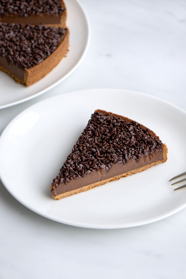 La recette de la tarte gianduja de Cyril Lignac