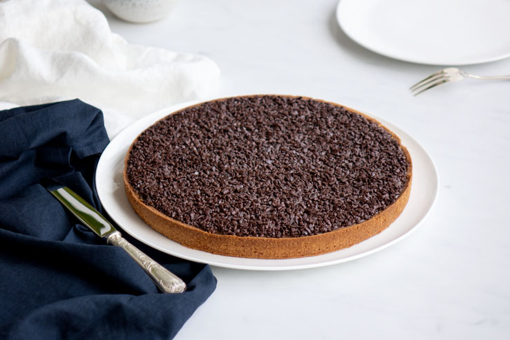 La recette de la tarte gianduja de Cyril Lignac