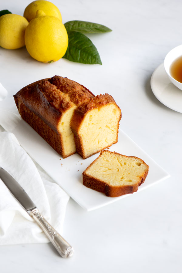 La recette du cake au citron moelleux