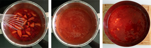 La recette de l'entremets fraises et pistache