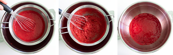 La recette du sorbet à la framboise