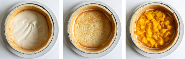 La recette de la charlotte vanille mangue