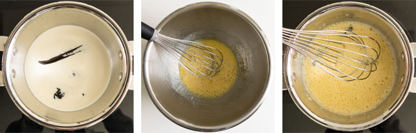 La recette de la charlotte vanille mangue