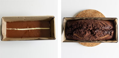 La recette du cake au chocolat