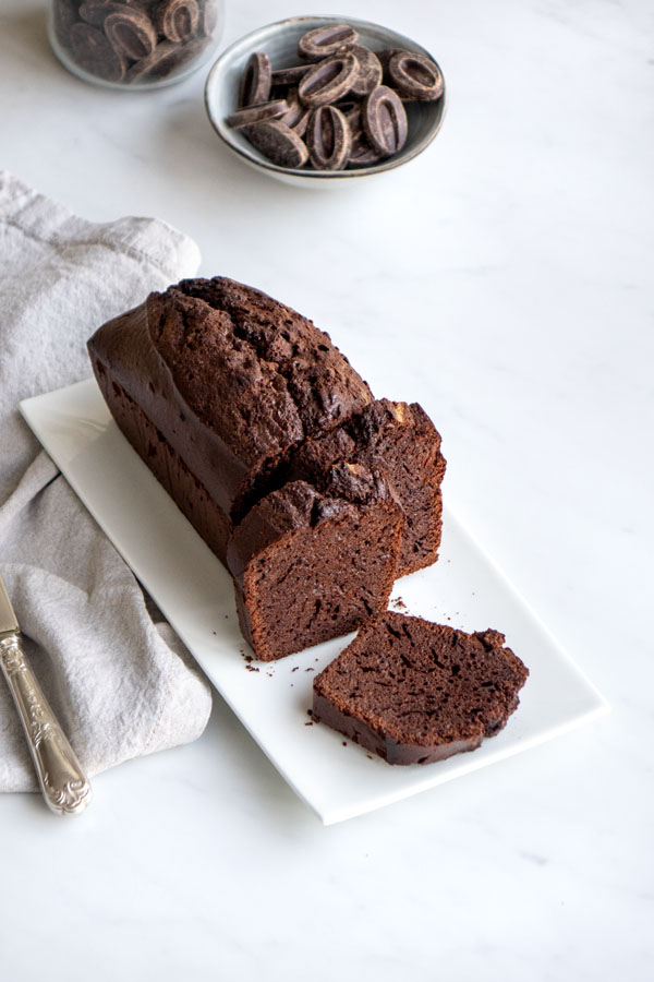 La recette du cake au chocolat