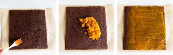 La recette de la bûche chocolat au lait et fruit de la passion