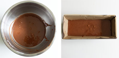 La recette du cake au chocolat