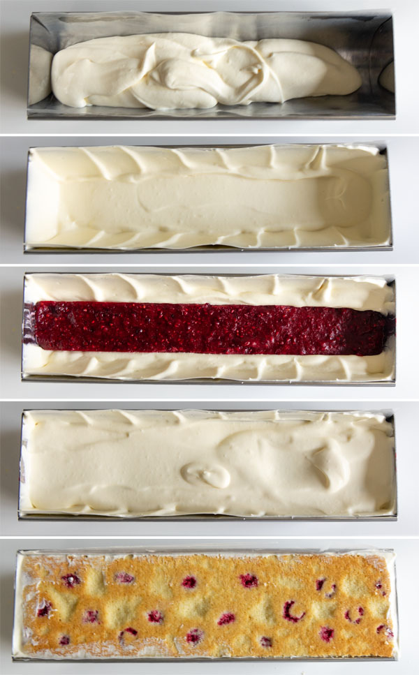 La recette de la bûche champagne et fruits rouges