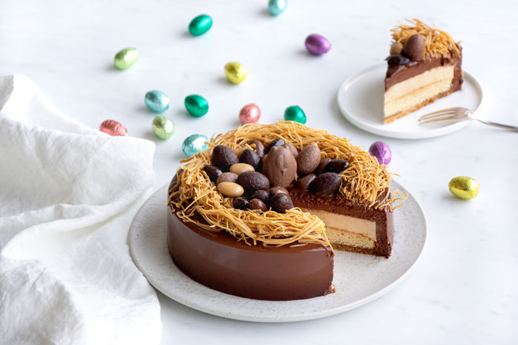 La recette de l'entremets chocolat et Dulcey