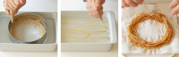 La recette de l'entremets chocolat et Dulcey