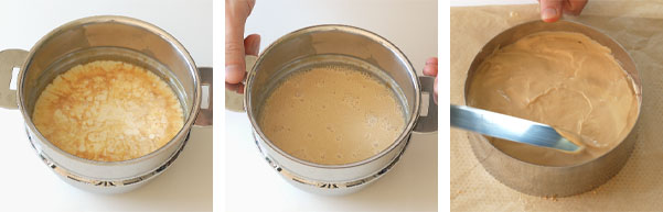 La recette de l'entremets chocolat et Dulcey