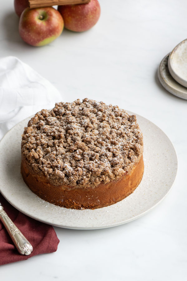 La recette du Crumb cake pomme cannelle